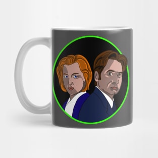 mulder and scully Mug